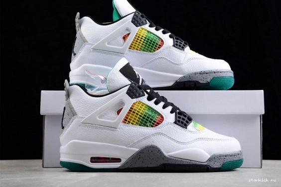 Retro Lucid 4 Green Jordan AQ9129-100 AQ9129-100 Rasta 1230